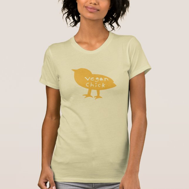 Veganchick T Shirt (Framsida)