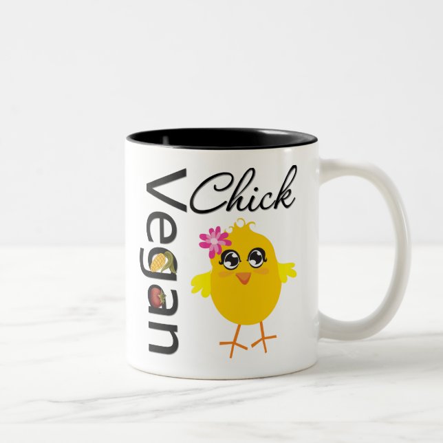 Veganchick Två-Tonad Mugg (Höger)
