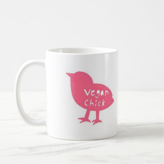 Veganchickmugg Kaffemugg (Vänster)