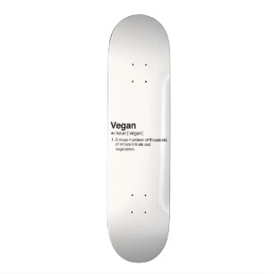 Vegandefinition Mini Skateboard Bräda 18,5 Cm