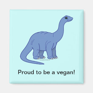 VeganDinosaur Magnet