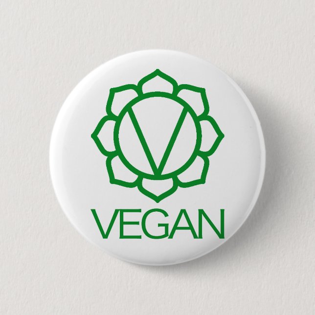 Veganemblem Knapp (Framsida)