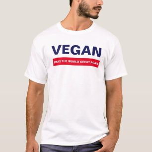 VEGANEN GÖR VÄRLDEN UNDERBAR IGEN T SHIRT