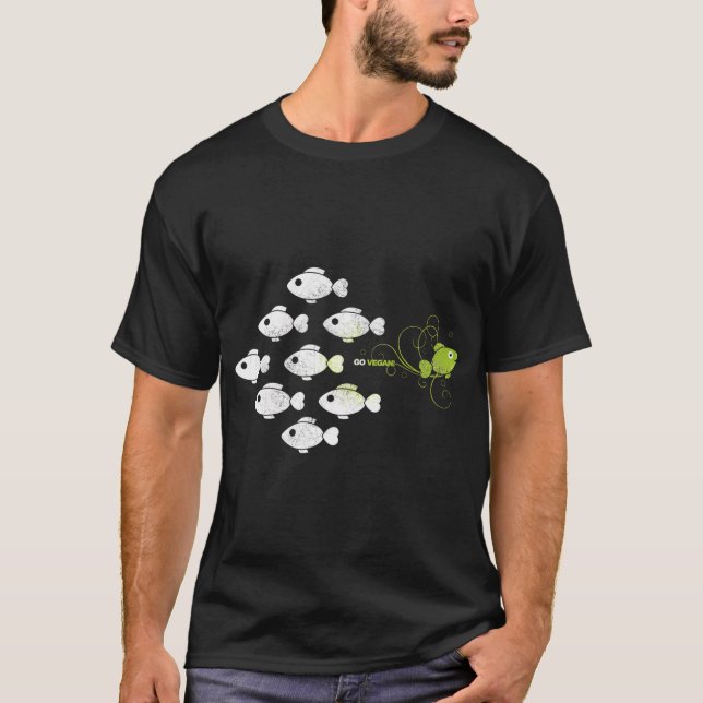 VEGANER VÅGAR T SHIRT (Framsida)