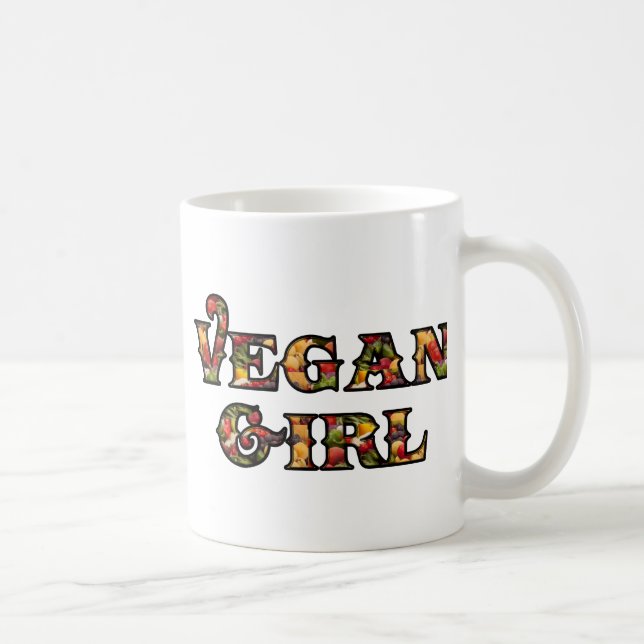 Veganflicka Kaffemugg (Höger)