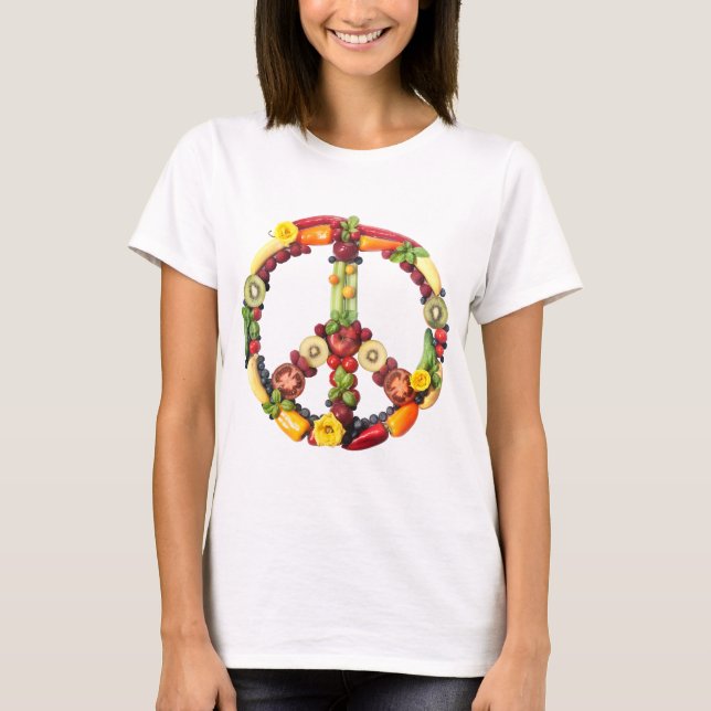 Veganfred T-shirt (Framsida)