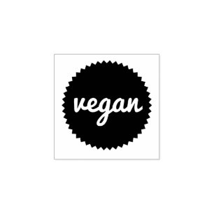 Veganfrimärke för matförsäljare stämpel