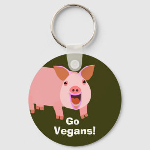 Vegangris Keychain Nyckelring
