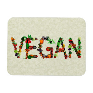 Vegangrönsaker Magnet