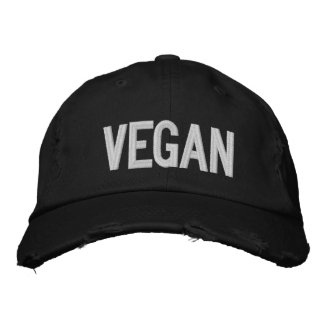 Veganhatt Broderad Keps