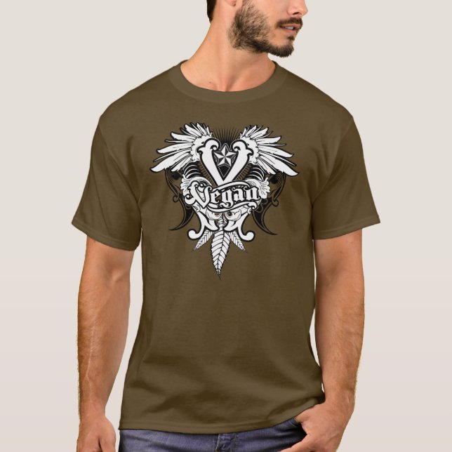 Veganheraldik T-shirt (Framsida)