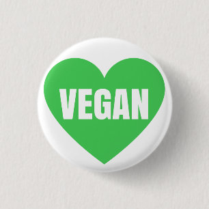 VEGANHJÄRTA KNAPP