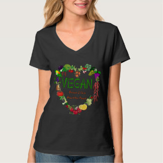Veganhjärta T-shirt