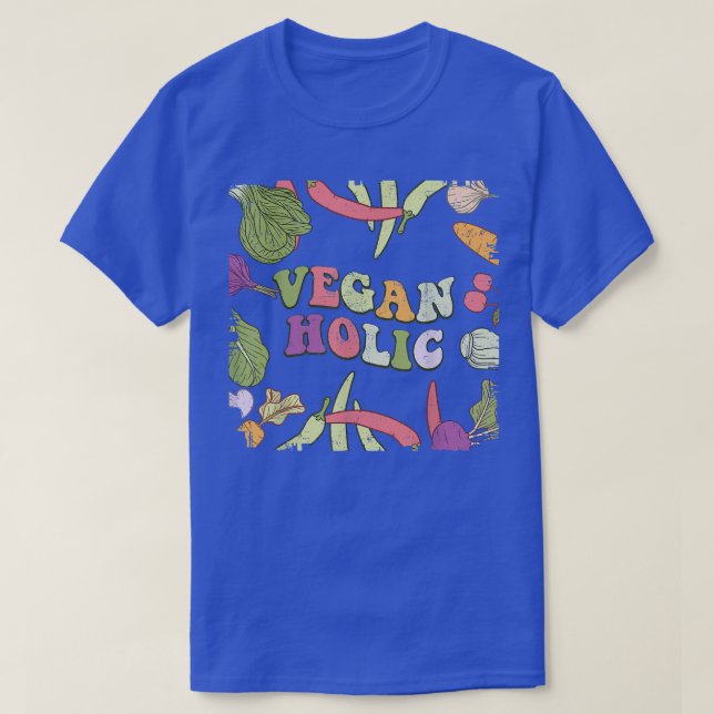 VeganholInternationella grönsaksdagen Veggies Älsk T Shirt (Design framsida)