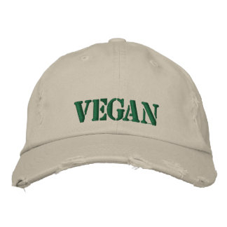 Veganhylsa Broderad Keps