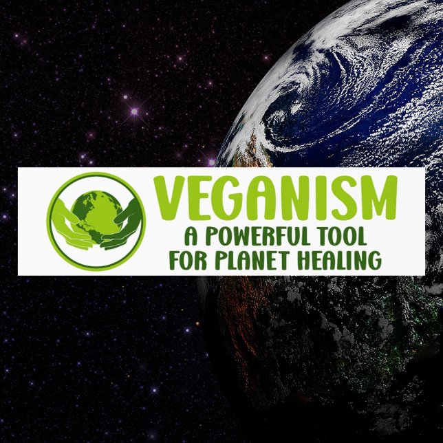Veganism Bildekal (Skapare uppladdad)
