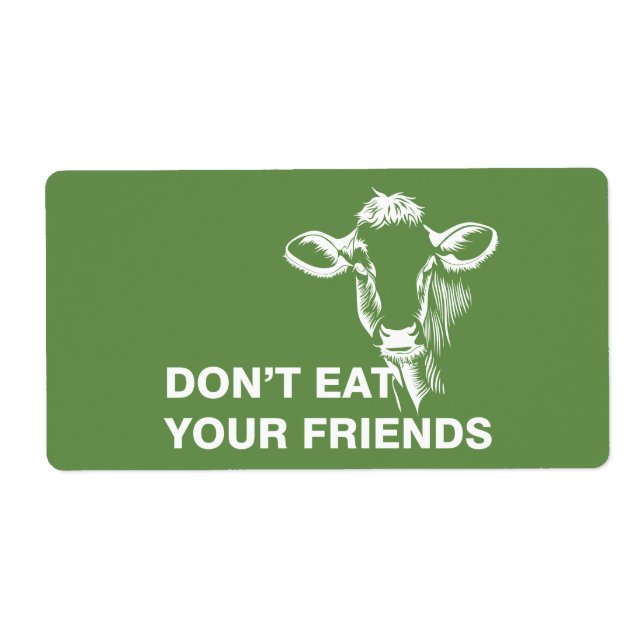 Veganism Fraktsedel (Framsidan)