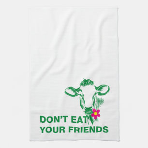 Veganism Kökshandduk