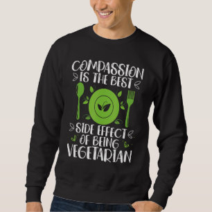 Veganism Vegansk Djurens Rättigheter Vegetarian Lång Ärmad Tröja