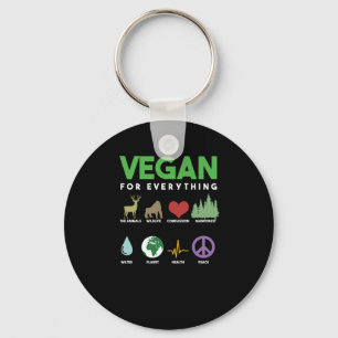 Veganism Vegetarian Foodie Veggies ger Vegan till Nyckelring