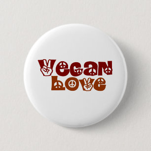 Vegankärlek Knapp