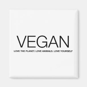 VEGANkärlek Magnet