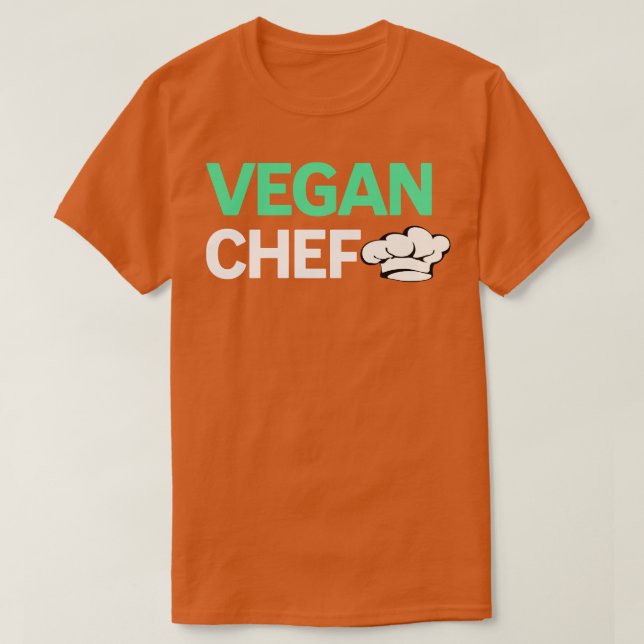 Vegankock bakning av vegan 3 t shirt (Design framsida)