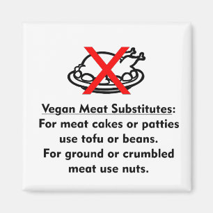 Veganköttersättningar Magnet