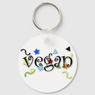 Vegankrullning Nyckelring