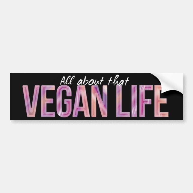 Veganlivbildekal Bildekal (Framsidan)