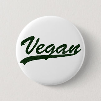 Veganlogotypemblem Knapp