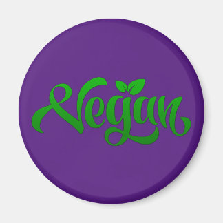 Veganmagnet - växtbaserad kylskåpsdekal magnet