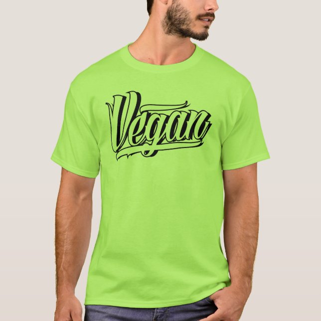 Veganmanar T Tee (Framsida)