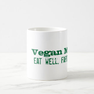 VeganMotto: äta väl, fisen ofta Kaffemugg