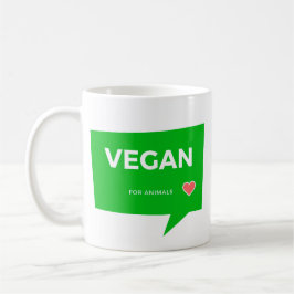 Vegano por los animales | Vegan for animals Kaffemugg
