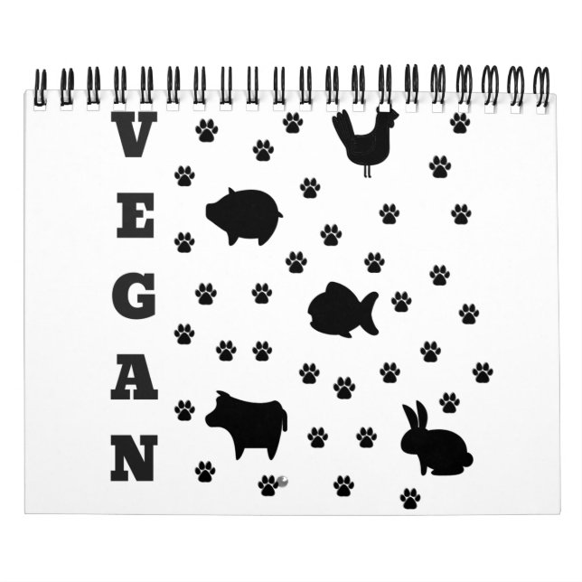 Vegano| Vegan Kalender (Omslag)
