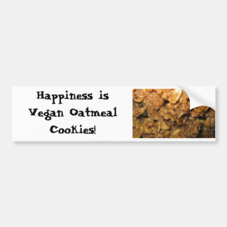VeganOatmealkakor Bildekal