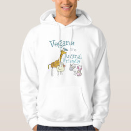 Vegans är djurvänlig sweatshirt