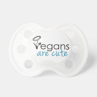 Vegans är gulliga - en förkämpeanpassad design napp