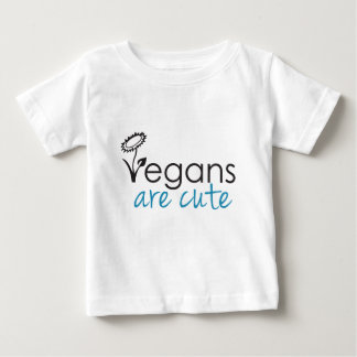 Vegans är gulliga - en förkämpeanpassad design t-shirt