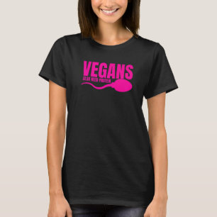 Vegans behöver också protein som adulterar vegetar t shirt