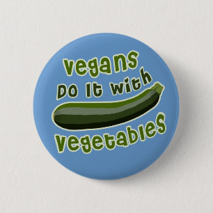 Vegans gör det med grönsaker knapp