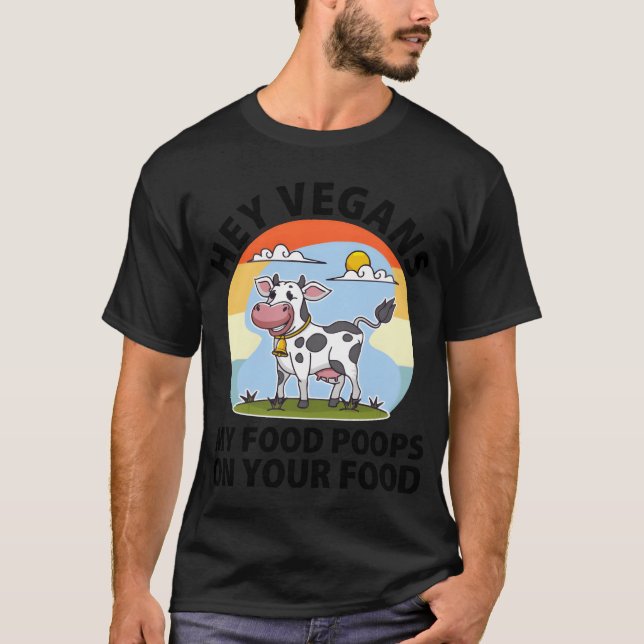 Vegans matvän t shirt (Framsida)