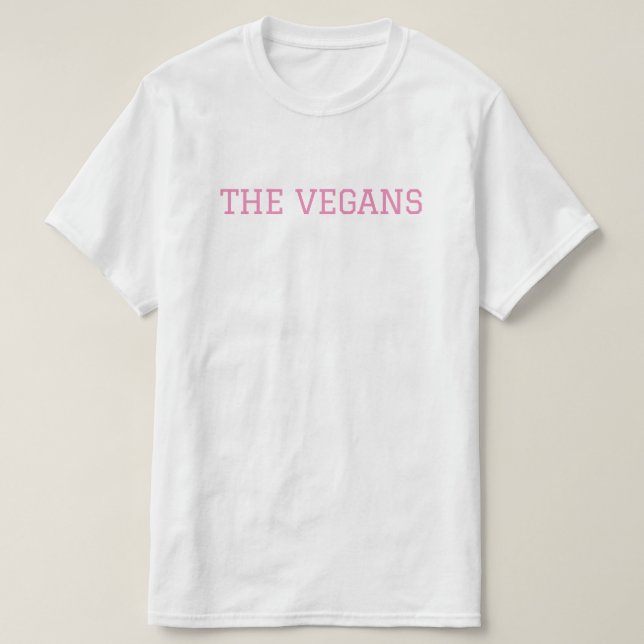 Vegans T Shirt (Design framsida)