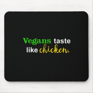 Vegans Taste som Chicken Funny Kött Älskare Grilli Musmatta