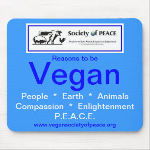 Vegansamhälle av FREDmousepad Musmatta