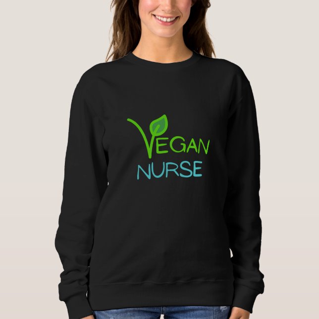 vegansjuksköterska t shirt (Framsida)