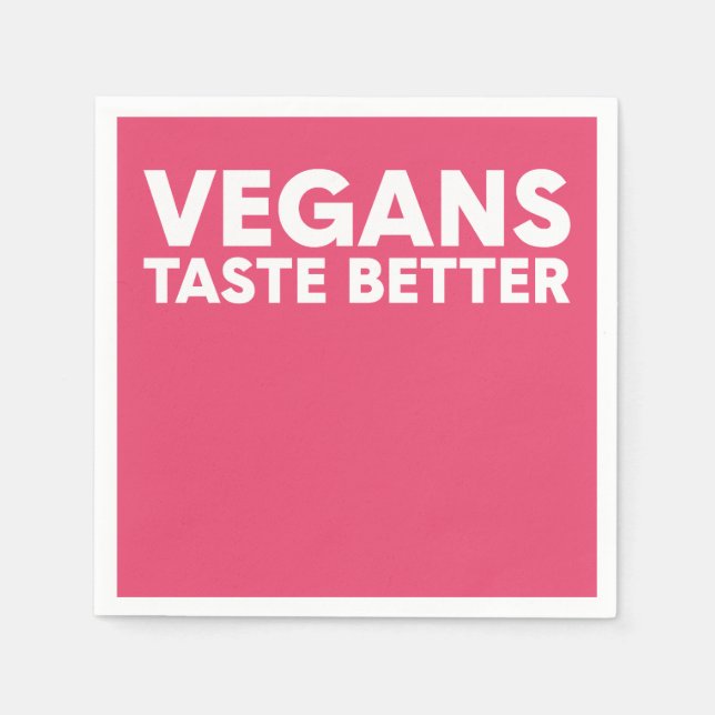 Vegansk Anledning Pappersservett (Framsidan)