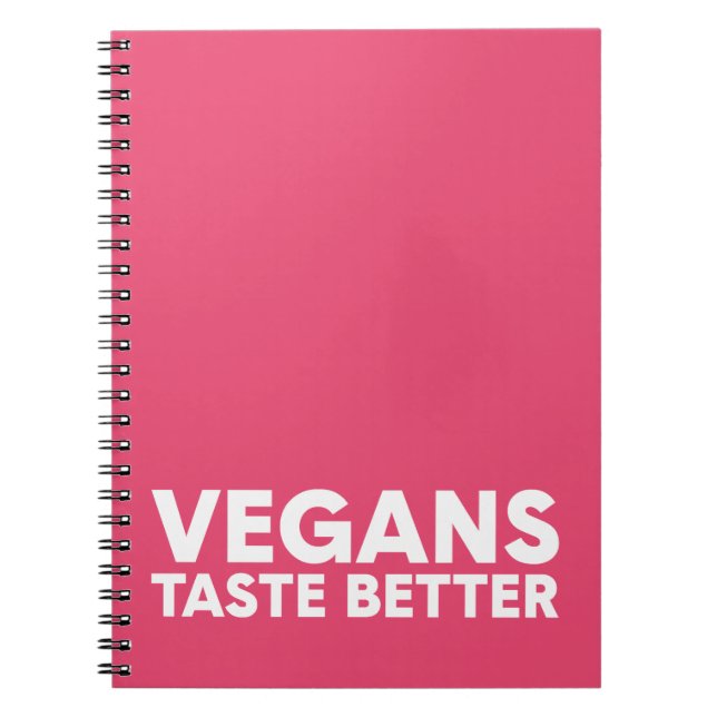 Vegansk appeal anteckningsbok (Framsidan)