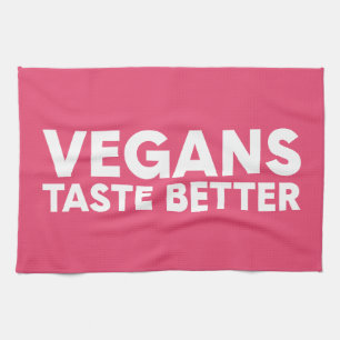 Vegansk appeal kökshandduk